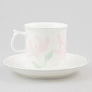 レナ・ボイエ  Caprifoliumシリーズ  ピンクの花のコーヒーカップ&ソーサー  1980年代 9cm  [サンプル画像]