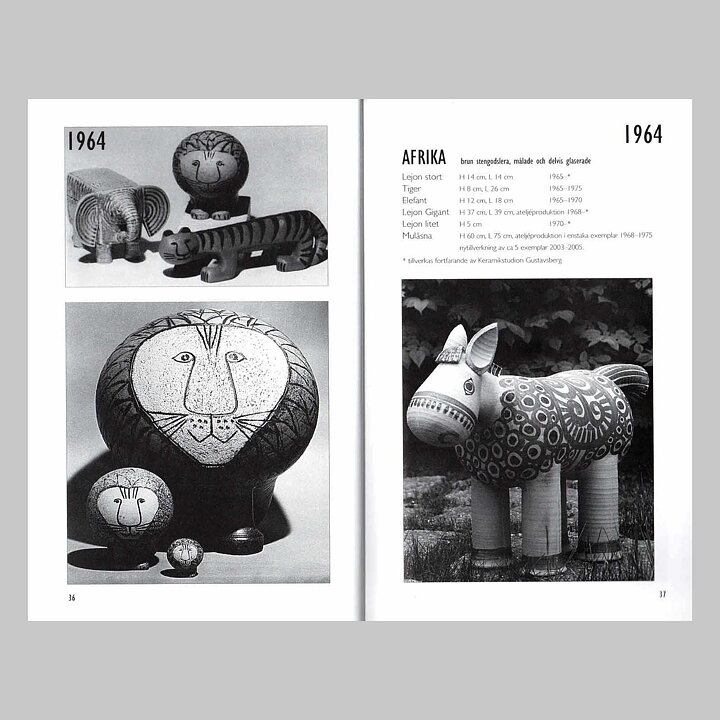 Lisa Larson - Book "Lisa Larson, Gustavsberg, 1954-80"