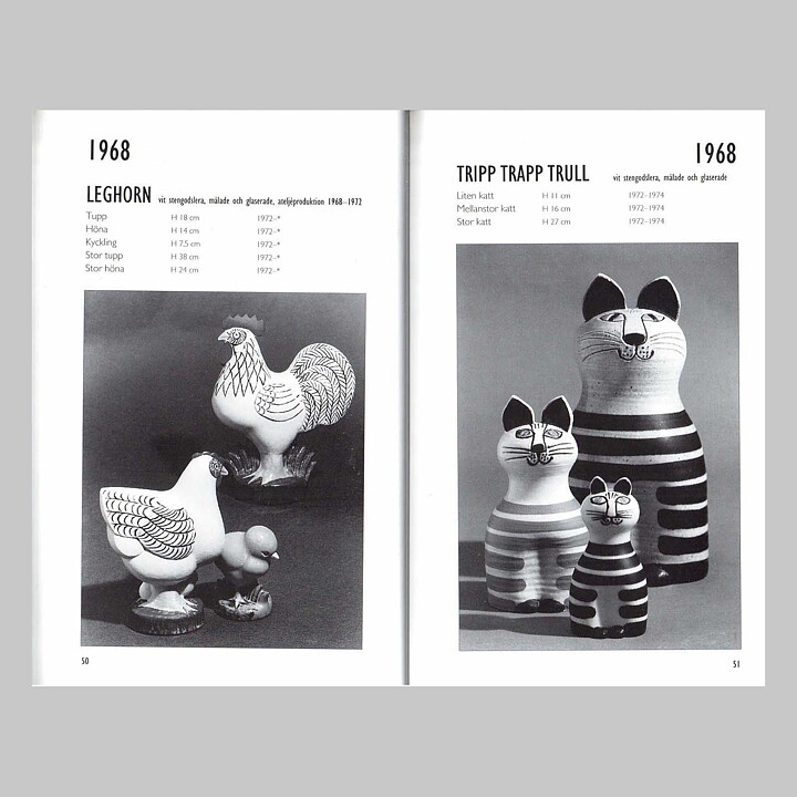 Lisa Larson - Book "Lisa Larson, Gustavsberg, 1954-80"
