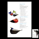 Oiva Toikka (1996) White Little Tern (Tirrit) Glass Bird 10 cm