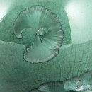Isak Isaksson (2019) Unique Vase with Green Crystalline Glaze 10 cm