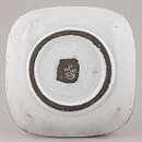 Mari Simmulson (1952) Quadratic Bowl with Mythological  Animal 17 cm