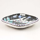 Mari Simmulson (1952) Quadratic Bowl with Mythological  Animal 17 cm
