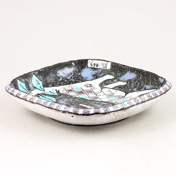マリ・シムルソン  不思議な動物のボウル Bowl  (17cm)  1952年