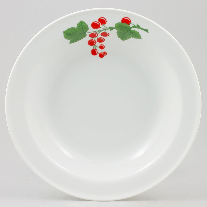 Jackie Lynd (Diamant Blodgivare 1982) Deep Plate with Rowan Decor 21 cm  [Sample Images]