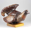 Gunnar Nylund (1950s) Masterpiece Capercaillie  Sculpture 26 cm