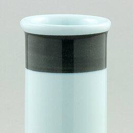 Rolf Sinnemark (1980s) Black/White Modern Vase 18 cm