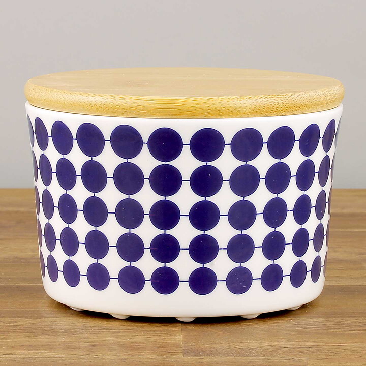 Stig Lindberg (Adam 2000s) Joyous Jar with Wooden Lid