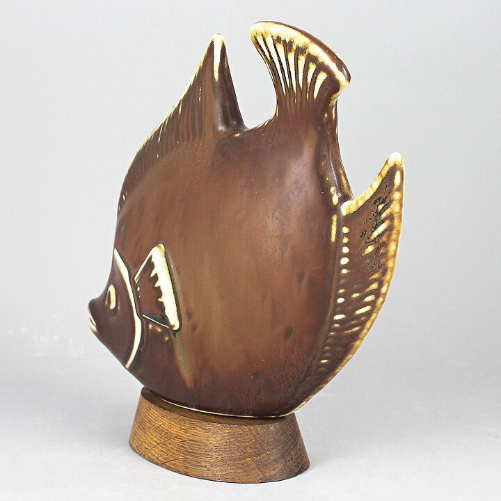 グナー・ニールンド 表情がユニークな魚 Fish 1951年 (2) 