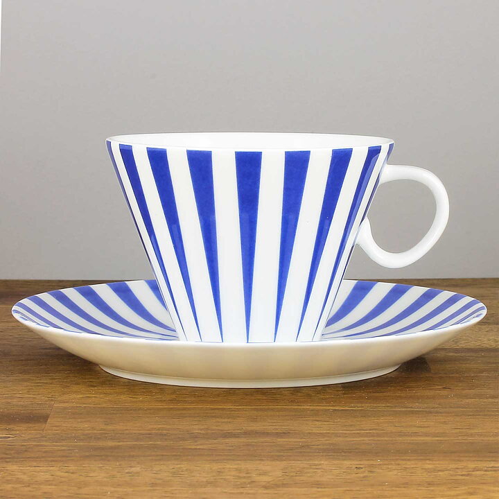 Stig Lindberg (Matros 2007) Blue Teacup with Saucer