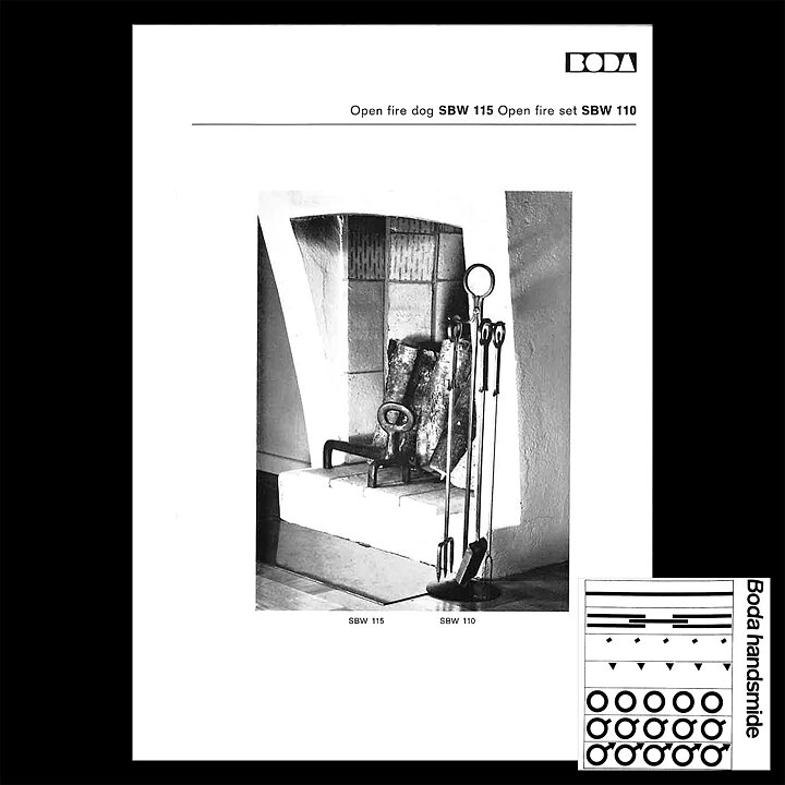 バーティル･ヴァリーン  モダンな鉄製のイヌ  35cm  1960年代  SBV115