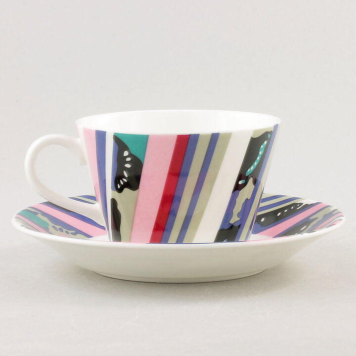 ピア・ロンダール  Katrinシリーズ  モダンな絵柄のコーヒーカップ  10.5cm  1985年  [サンプル画像]