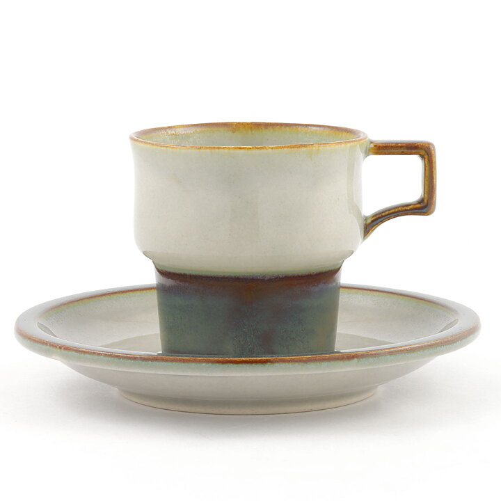 イェンス・クイストガード  Temaシリーズ  茶色い装飾のコーヒーカップ  15cm  1970年  [サンプル画像]  [送料無料]