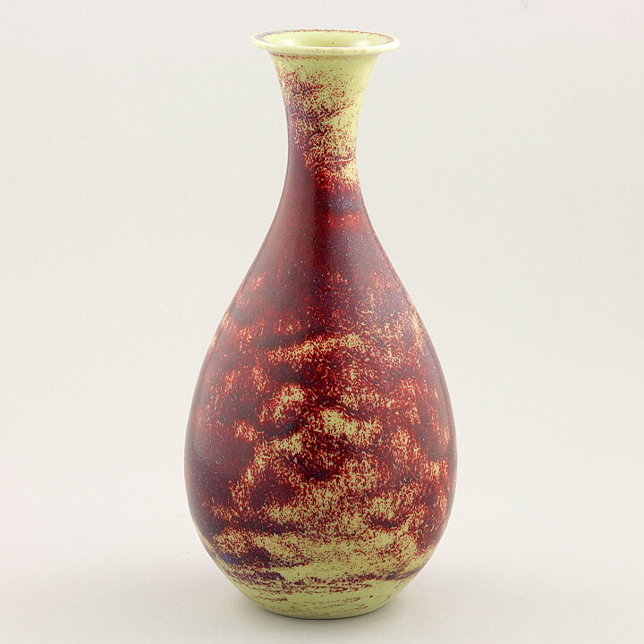 Sven Wejsfelt (1986) Unique Vase with Oxblood/Celadon Glaze 24 cm