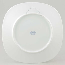 Lars Thorén (Flora 1950s) Quadratic Wall Plate with Dandelion Motif 20 cm (2)