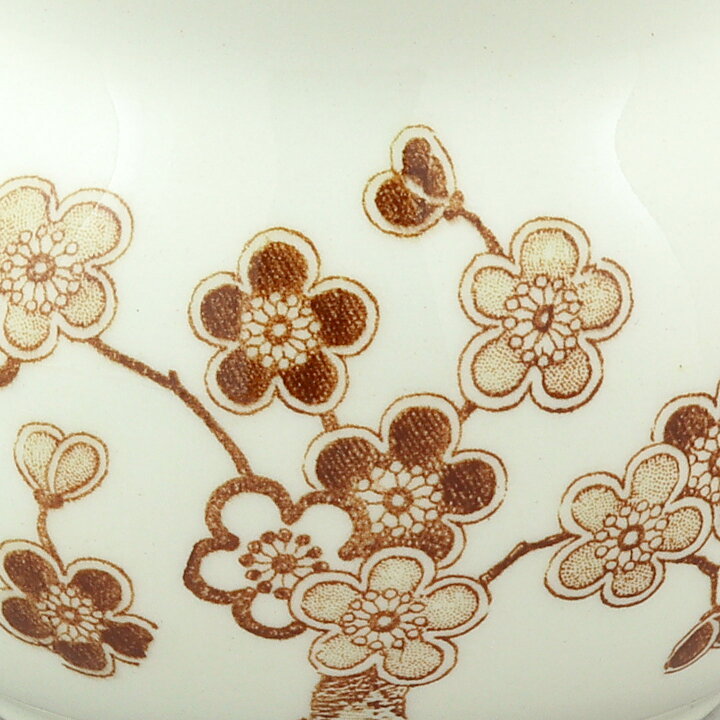 ジャッキー・リンド  Japonicaシリーズ  クリーマー  茶色の花模様  11cm  1977年 (2)