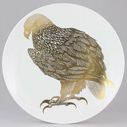 ポール・ホフ  絶滅危惧種シリーズ  オジロワシ  コレクターズプレート  1978年  25cm〈箱付き〉[サンプル画像]