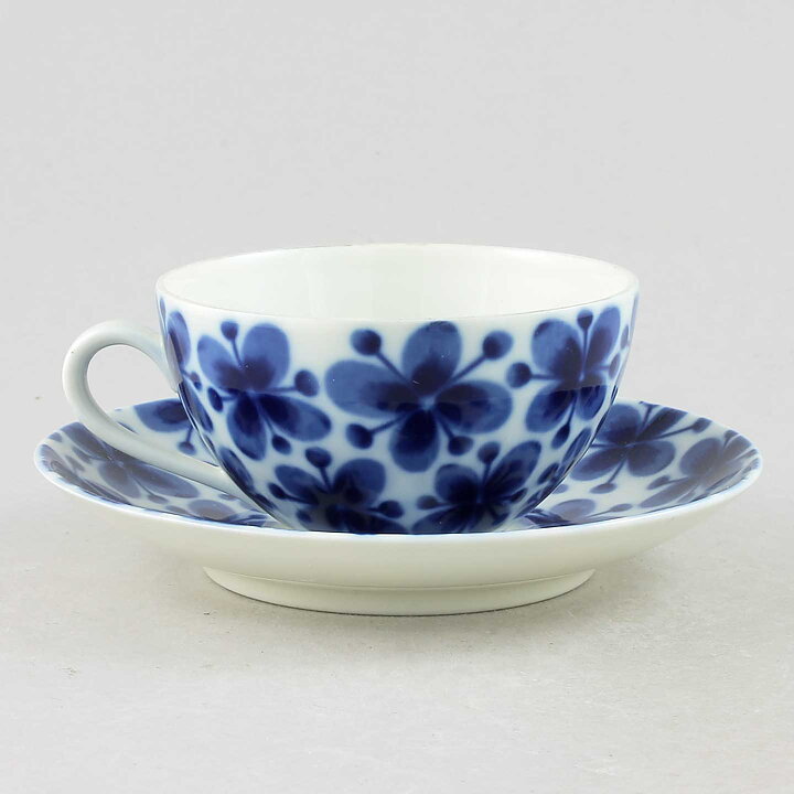 Marianne Westman  (Mon Amie 1952) Coffee Cup with Blue Flower Pattern 11 cm  [Sample Images] 