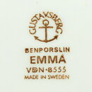 Paul Hoff (Emma 1971) Plate with Brown Flower Decor 18 cm  [Sample Images]