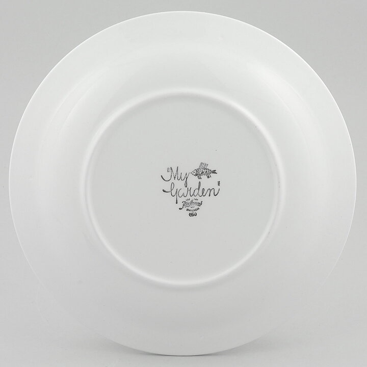 Marianne Westman (My Garden 1960) Four Plates with Green/Yellow Fish Decor 18 cm