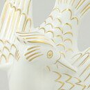 Gunnar Nylund (1940s) White Bird with Golden Decor 14/12 cm  [Sample Images]