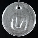 Erik Höglund (1960s) Metal Candleholder with 3 Arms and 4 Clear Glass Medallions 26 cm SH78
