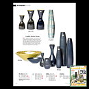 Ingrid Atterberg (Parma 1953) Blue Slender Vase 28 cm