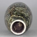 Isak Isaksson (2017) Unique Vase with Honey Brown Crystalline Glaze 19 cm