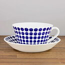 Stig Lindberg (Adam 2000s) Terrific Teacup with Saucer