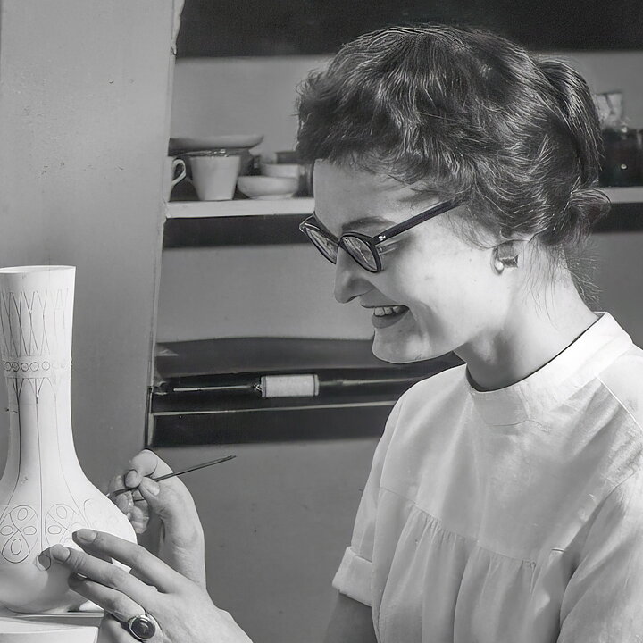 ベリット・ターナー  Tigerシリーズ  イエローのベース  41cm  1953年 