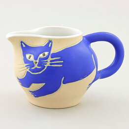 Fifalla Luna Langelund (1980s) Blue Cat Creamer 14/8 cm  [Sample Images]