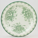 Carl-Harry Stålhane (Gröna Anna 1966) Plate with Green Flower Decor 18 cm  [Sample Images]