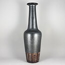 Gunnar Nylund (ASL 1964) Majestic Dark Brown Vase 34 cm