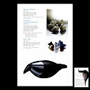 Oiva Toikka (1982) Crow (Varis) Glass Bird 22/10 cm