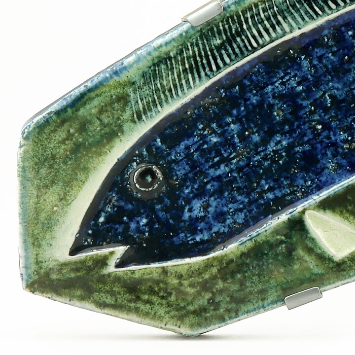 シルヴィア・レウショヴィウス  一点もの  魚の陶板  43cm  1960年代