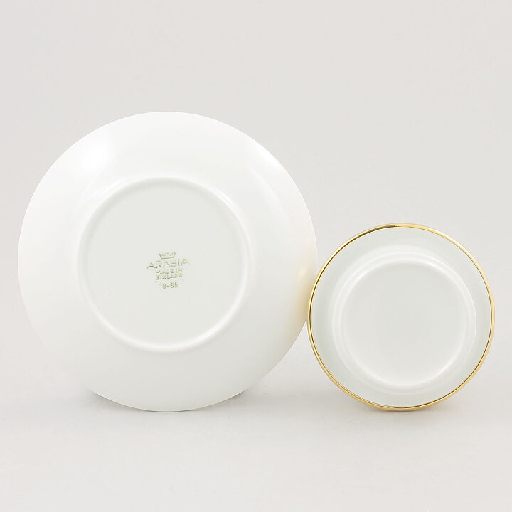 Göran Bäck (Kultavanne 1964) Coffee Cup with Golden Decor 8 cm  [Sample Images] 