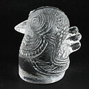 Bertil Vallien (1970s) Heartwarming Bird Sculpture 10 cm (2)