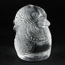 Bertil Vallien (1970s) Heartwarming Bird Sculpture 10 cm (2)
