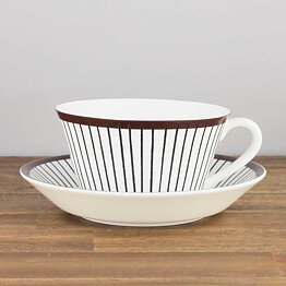 Stig Lindberg (Spisa Ribb 2000s) Terrific Teacup with Saucer