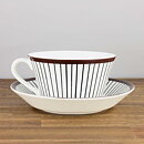 Stig Lindberg (Spisa Ribb 2000s) Terrific Teacup with Saucer