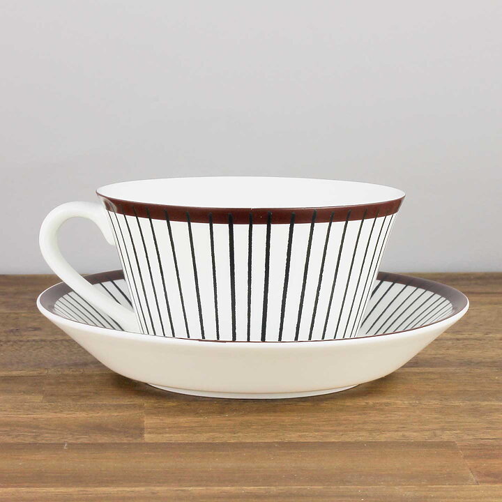 Stig Lindberg (Spisa Ribb 2000s) Terrific Teacup with Saucer