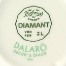 スザンネ・オーレン  Dalaröシリーズ  カラフルな花のコーヒーカップ  11cm  1985年    [サンプル画像]