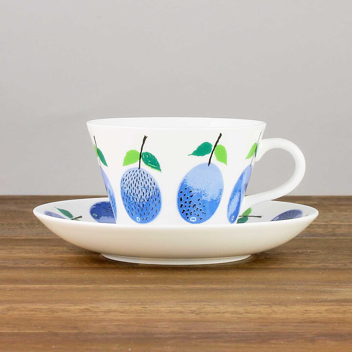 スティグ・リンドベリ Prunusシリーズ  コーヒーカップ＆ソーサー  2000年代 (Coffee)
