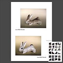 Raili Eerola (Arabia 1960s) Heartwarming Hare 9 cm (2)