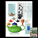 Inger Persson (Pop 1968) Joyous Blue Teapot 25/13 cm