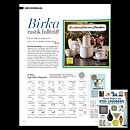 Stig Lindberg (Birka 1973) Rounded Coffee Cup Saucer with Linear Decor 13 cm  [Sample Images]  [Free Shipping]