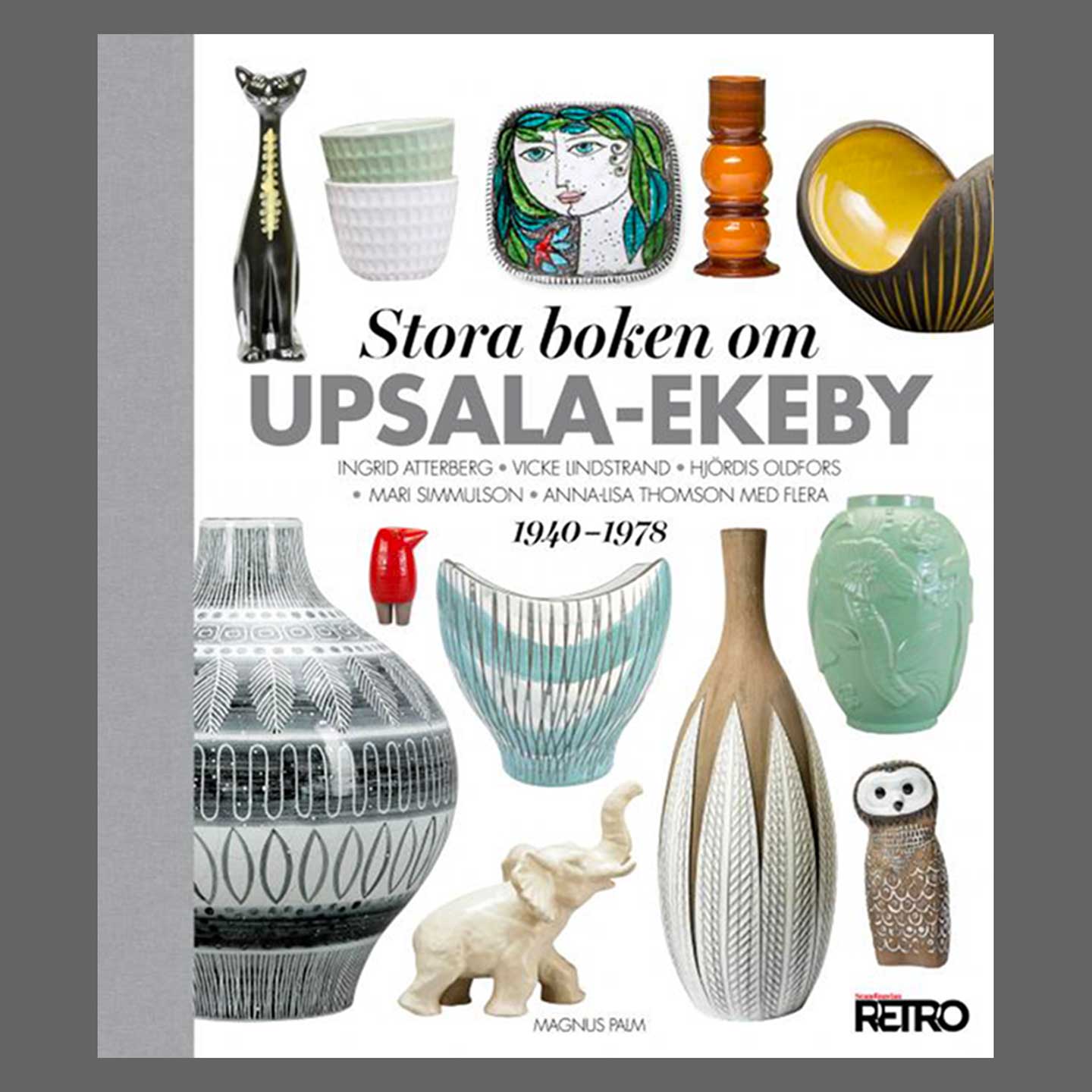 ウプサラ・エクビー 本 「Retro Upsala -Ekeby（レトロ ウプサラ