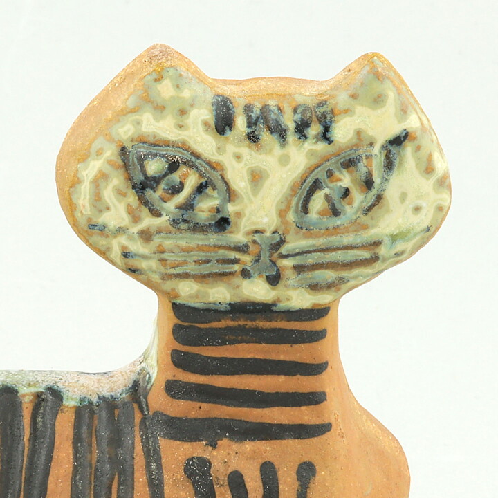Lisa Larson (Small Zoo 1955) Sassy Standing Cat 12/10 cm (3)