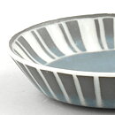 Gunnar Nylund (1965) Round Dish with Brown Decor 8 cm