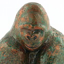 Lars Pagfeldt (1960s) Modern Gorilla Sculpture 12 cm (Limited)